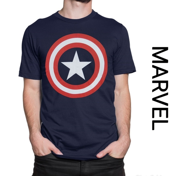 Marvel Other - 3/$15 MARVEL Captain America graphic T-shirt (XL)